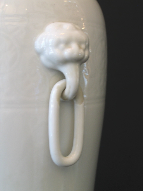 CHINESE BLANC DE CHINE LAMPS-1920s