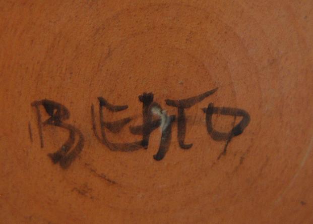 Signed On The Back  BEATRICE WOOD-DADA-SIGNED 